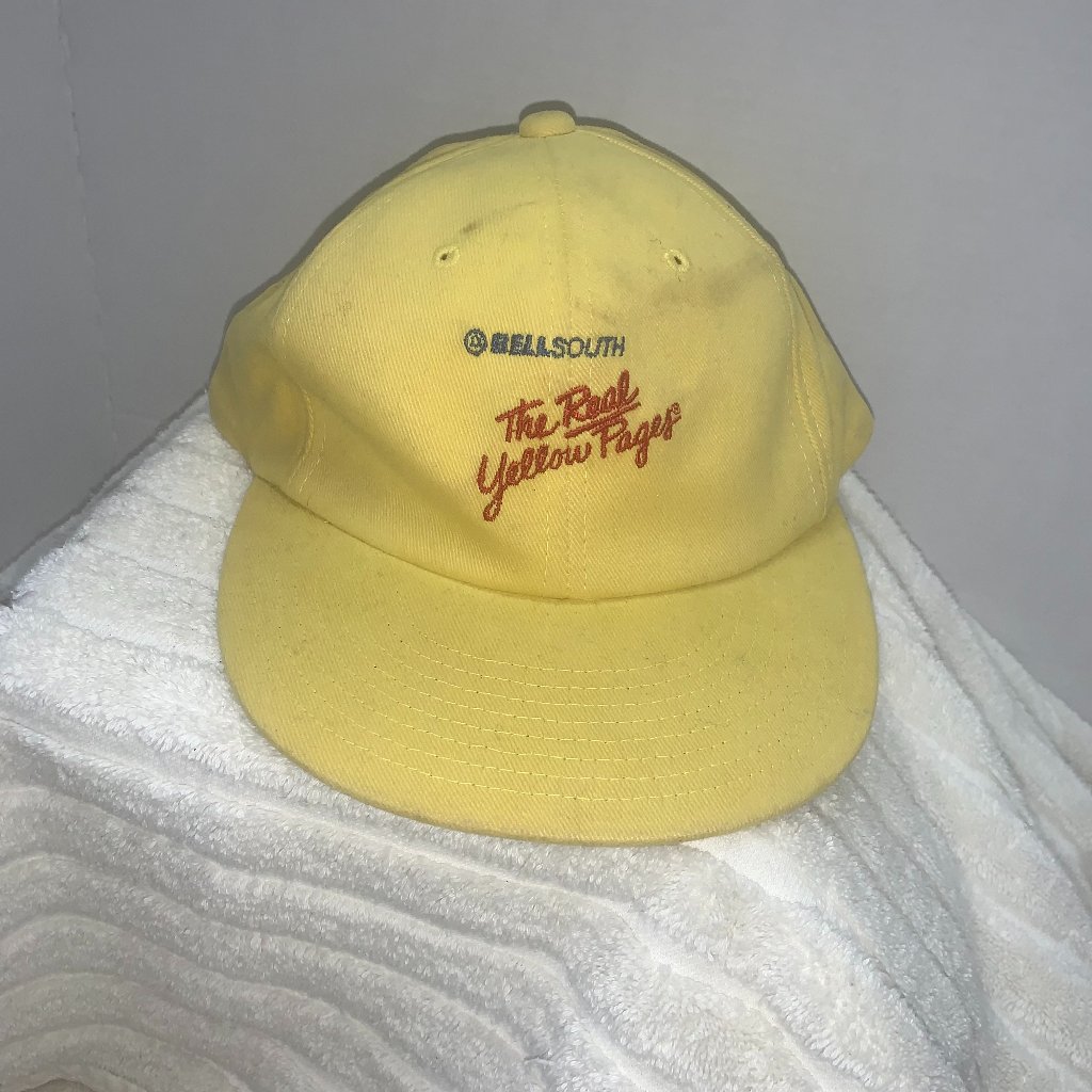 Bellsouth The Real Yellow Pages Snap Back Hat Bellsouth The Real Yellow Pages Snap Back Hat